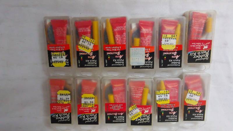 lot 129 image: Rubber Patch Kits (12)