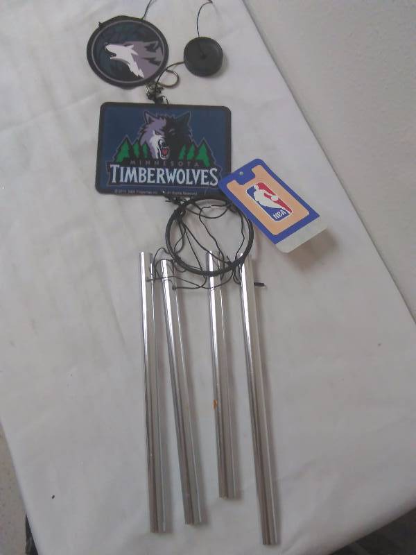 lot 143 image: MN Timberwolves Wind Chime NBA