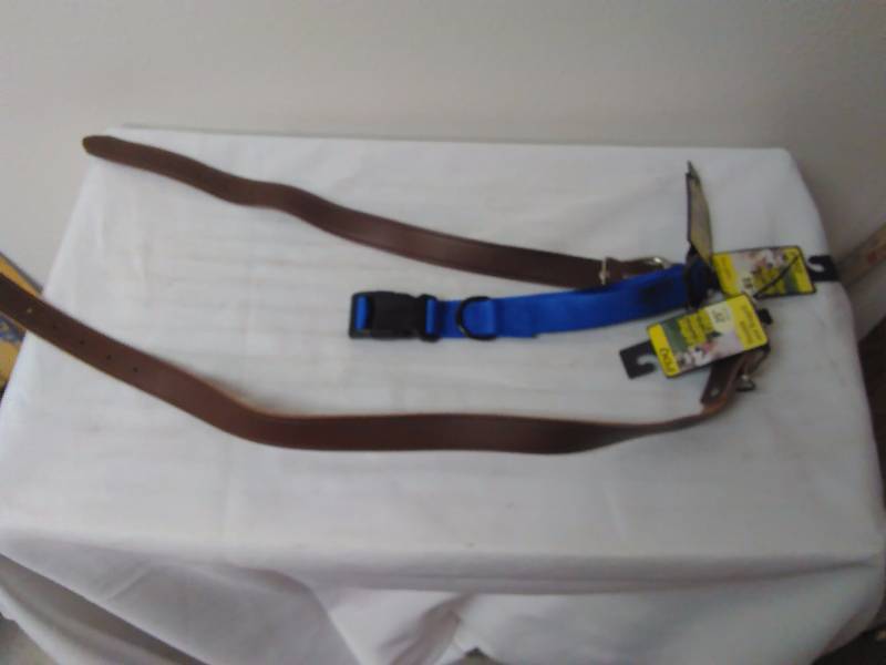 lot 165 image: Dog Collars assorted 18-26, 25, 19 (3)