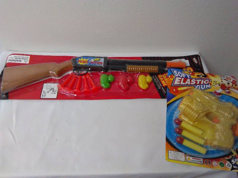lot 236 image: Sponge Dart Gun and Dart Riffle