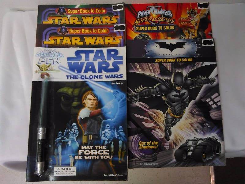 lot 239 image: Childrens Coloring and Activity Books (5)