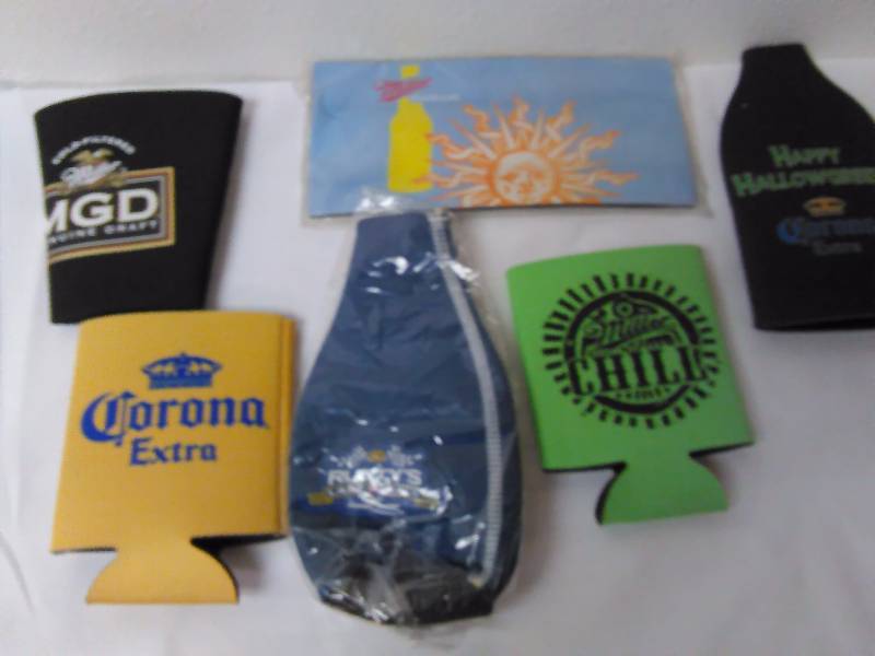 lot 243 image: Assorted Can Koozies (6)