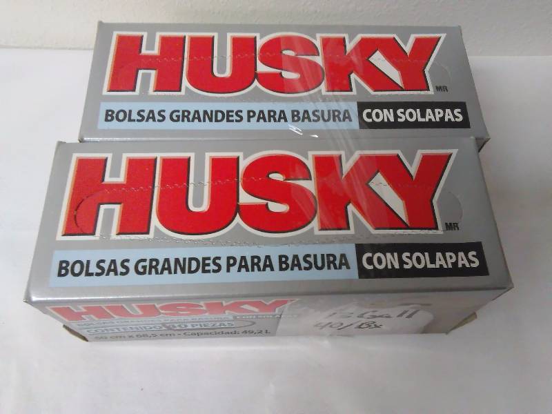 lot 256 image: Huskie 13 Gal. Trash Liner 40 ct. (2)