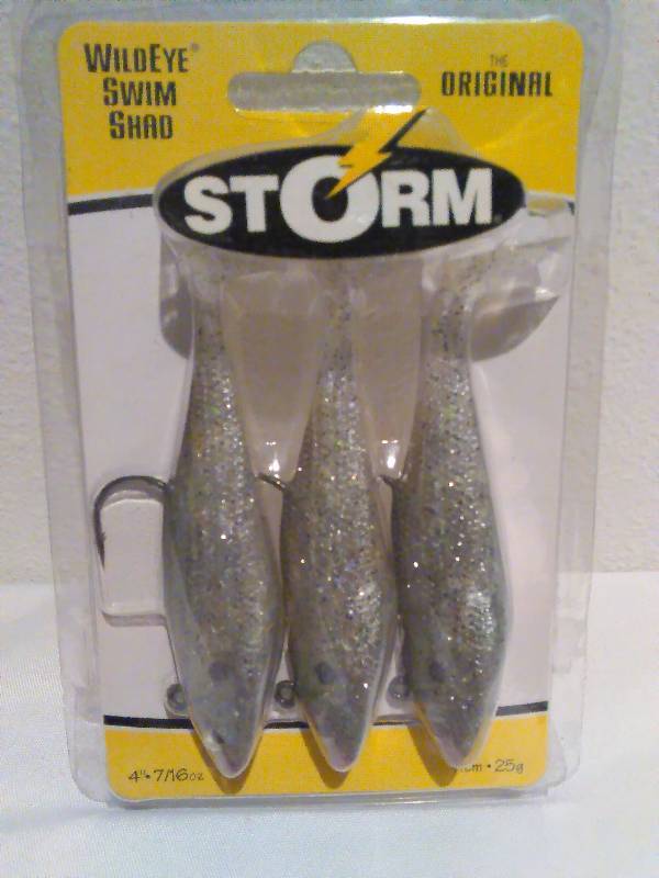 lot 286 image: Storm Wildeye Swim Shad Fishing Lure