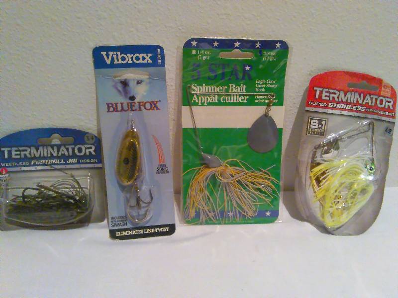 lot 319 image: Spinner Bait Assorted Fishing Lure (4)