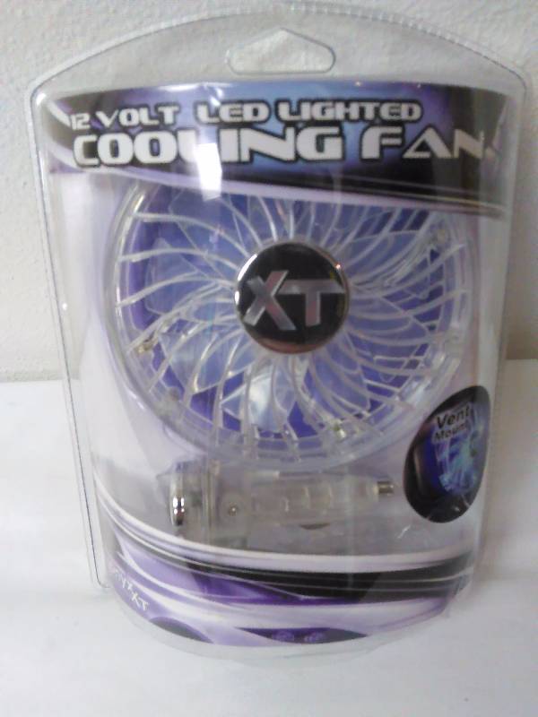 lot 346 image: 12V LED Cooling Fan