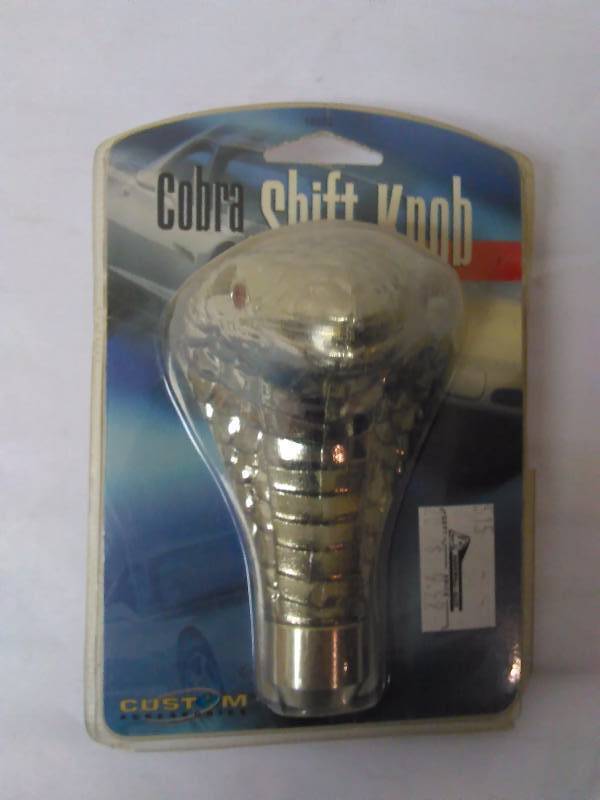 lot 349 image: Shifting Knob, Cobra with red eyes