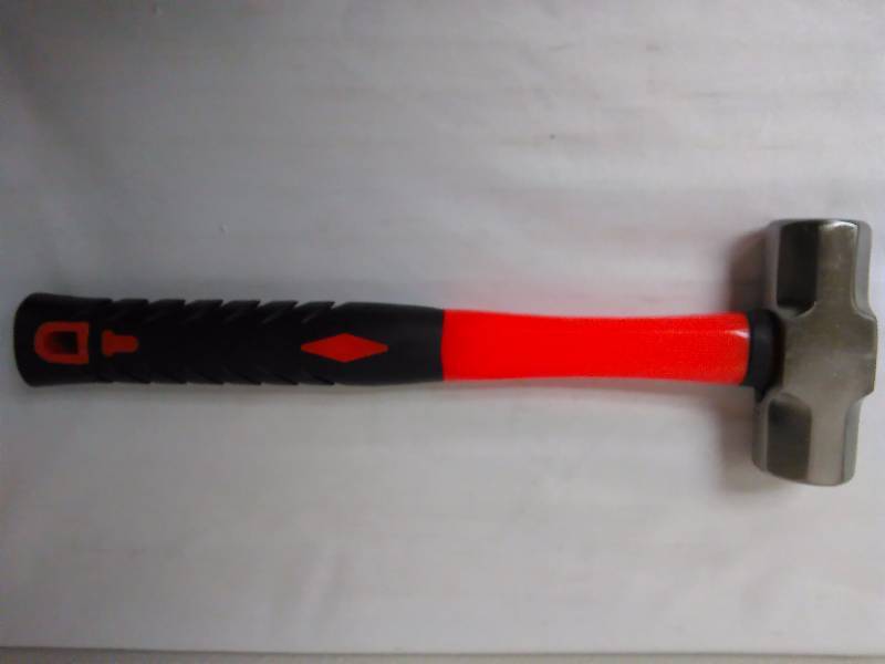 lot 373 image: 2 LB Maul Hammer, Fiberglass Handle