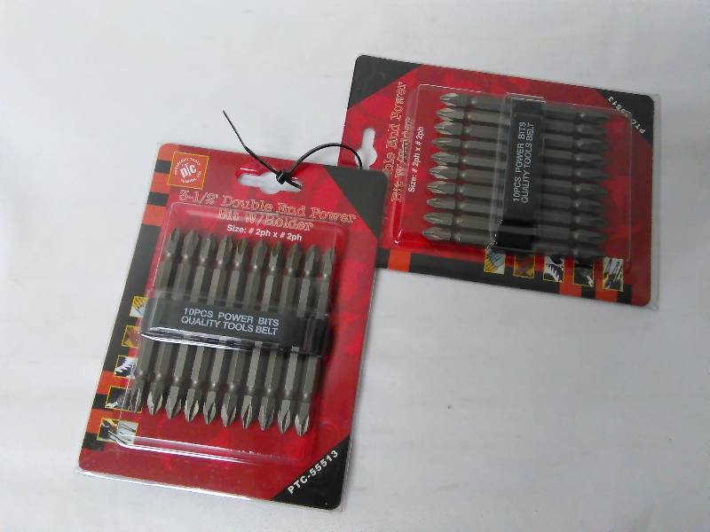 lot 380 image: Double Ended Phillips Head Drivers 10 pc ea. (2)