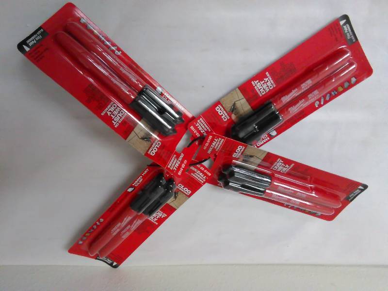 lot 388 image: Markers 2pc Inkzall Jobsite markers by Milwaukee (4)
