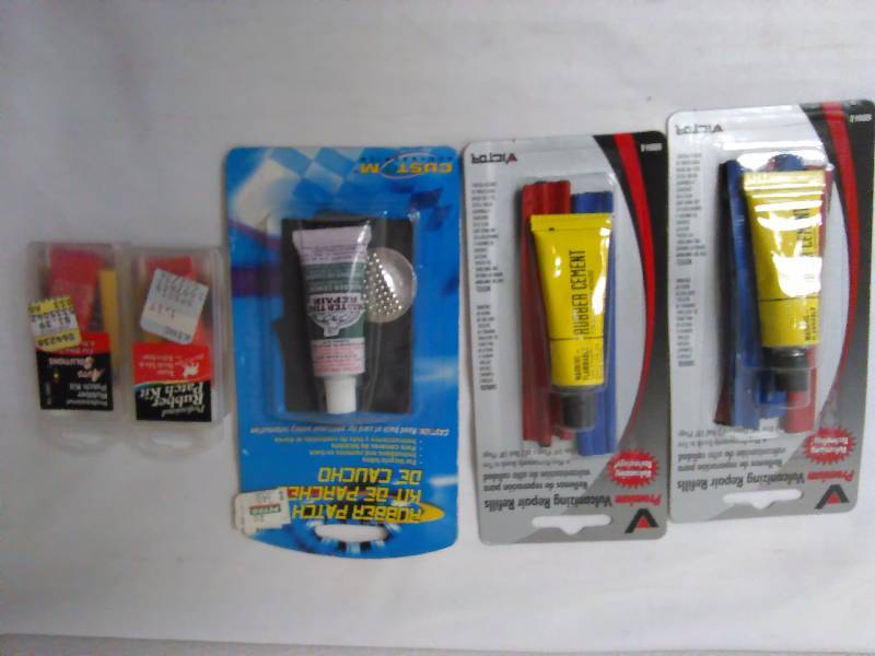 lot 392 image: Rubber Patch Kit Variety (5)