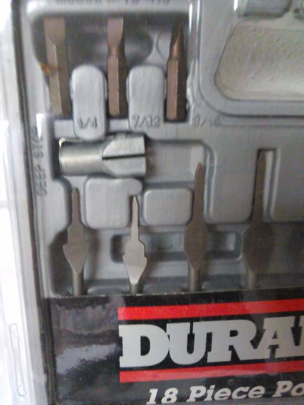 lot 401 image: Durabuilt 18 pc Power Bit Set