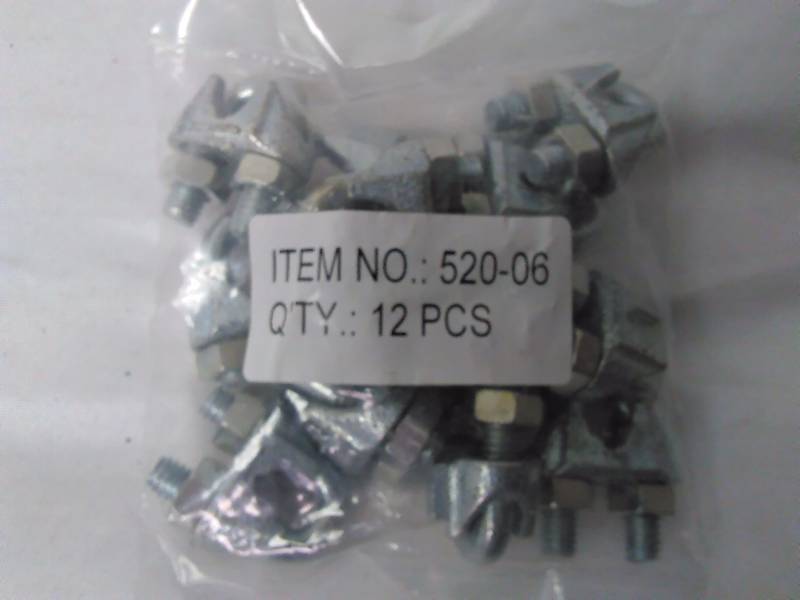 lot 409 image: U Bolts 12ct