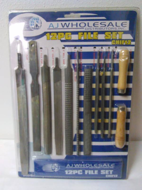 lot 412 image: Metal File Set, 12 pc