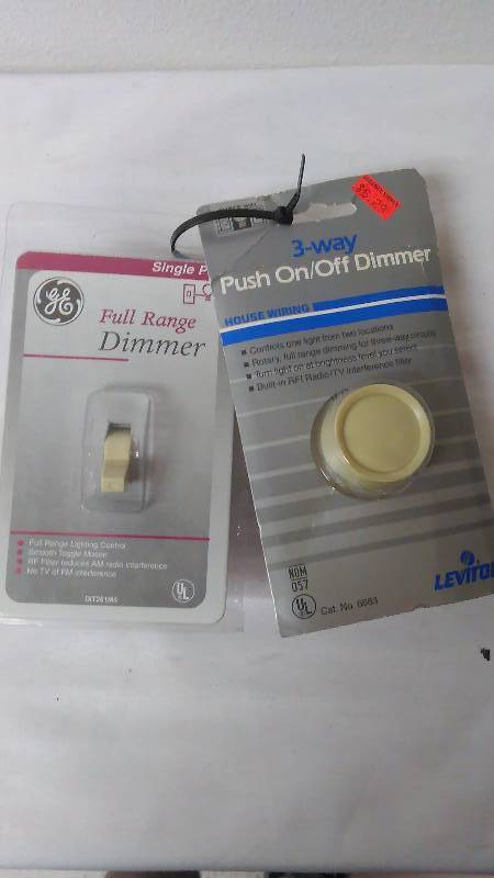lot 421 image: Light Dimmer Switches (2)