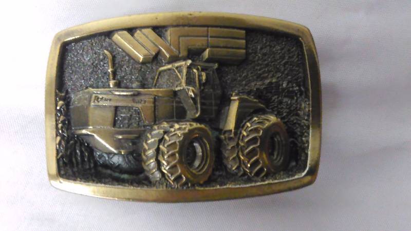 lot 433 image: Belt Buckle, WFE (White Farm Equipment)