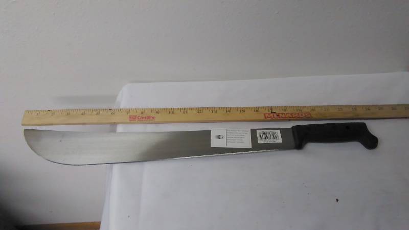 lot 441 image: Machete, 24 in., Poly handle