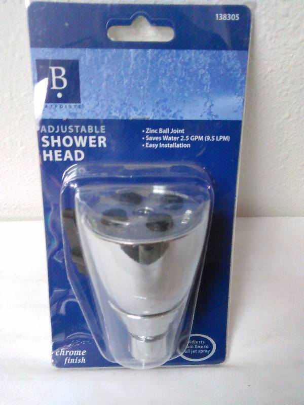 lot 526 image: Shower Head, Adjustable, 4 settings