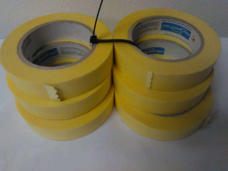 lot 539 image: Masking Tape, 1 in., Blue Dolphin (6)