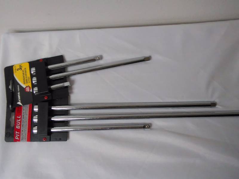 lot 581 image: Socket Set Extension Bars, 3 pc set (2)