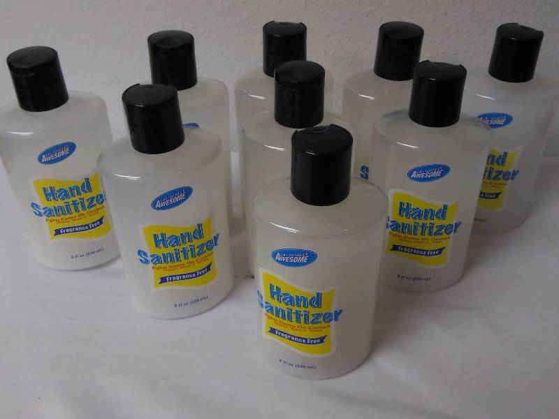 lot 585 image: Awesome Hand Sanitizer, 8 oz. (9)