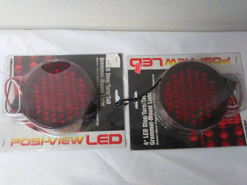 lot 599 image: LED Trailer Taillights, 1 pair