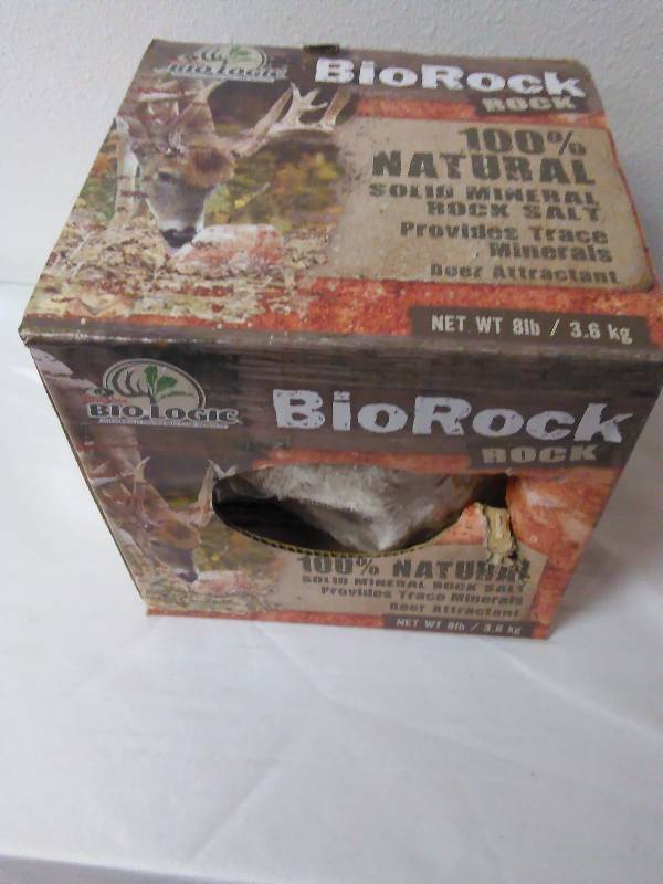 lot 603 image: Bio Rock, Deer Attractant, Solid Mineral and Rock Salt