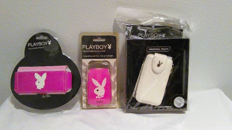 lot 635 image: Playboy Cell Phone accessories (3)