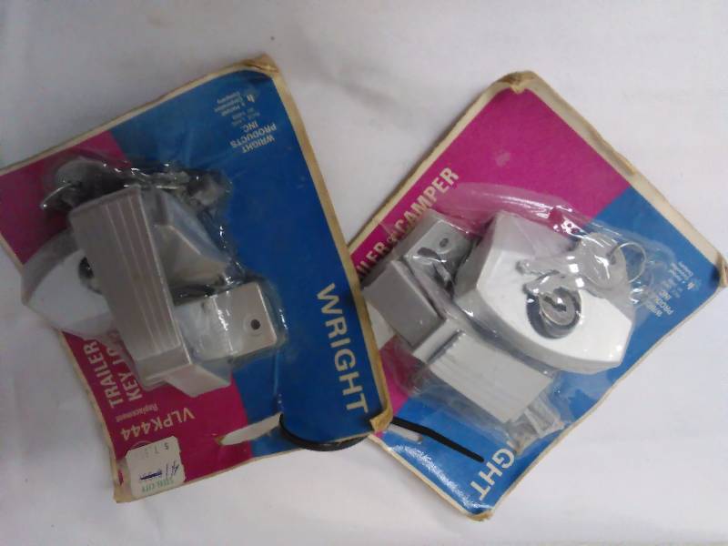 lot 676 image: Camper Trailer Lock Sets (2)