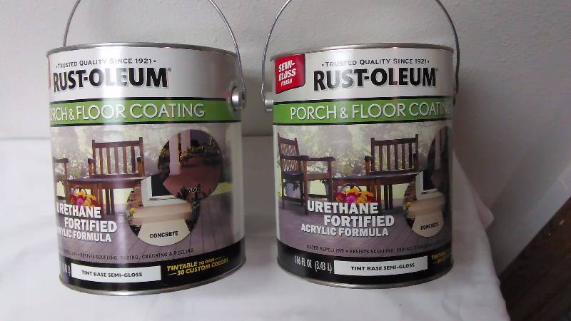 lot 747 image: Rust-oleum Porch and Floor Covering, Tint Base 1 gal. (2)