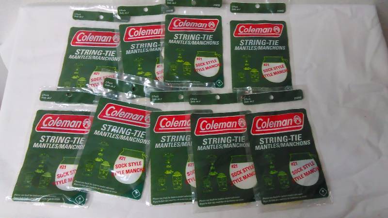 lot 751 image: Coleman String Tie Mantles (9)