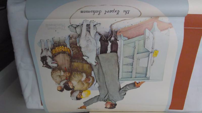 lot 774 image: 1975 Vintage Calendar, Norman Rockwell, Four Seasons, Brown and Bigelow Promotional Advertising.