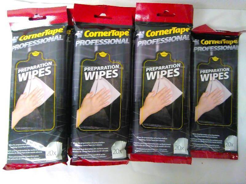 lot 226 image: Corner Tape Preparation Wipes (10)