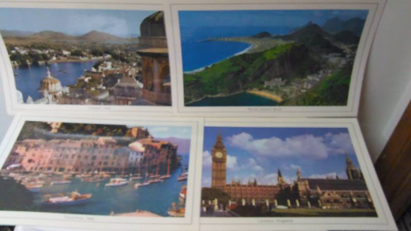 lot 759 image: International Placemats, India, Brazil, England and Italy