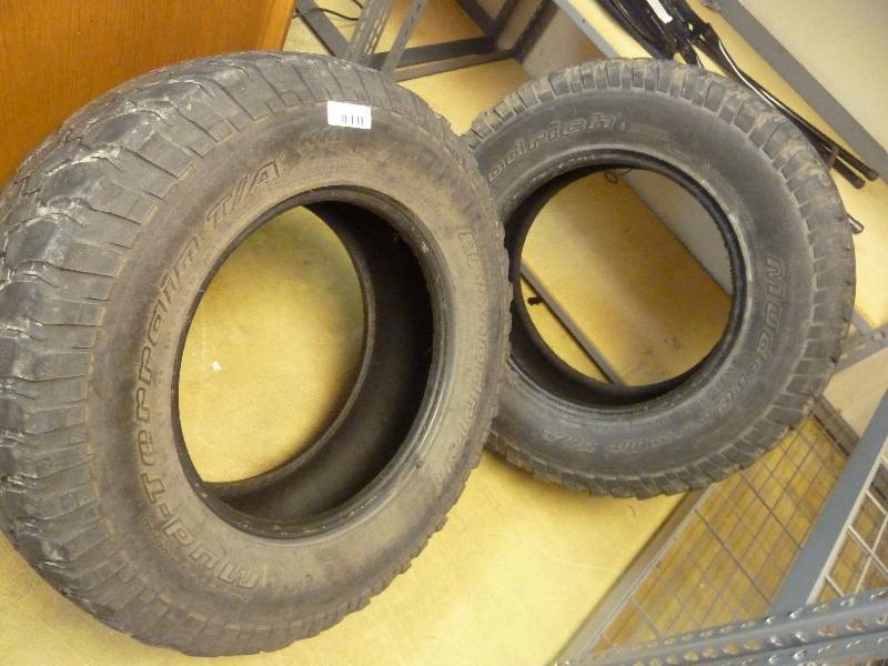 Two BF Goodrich Tires