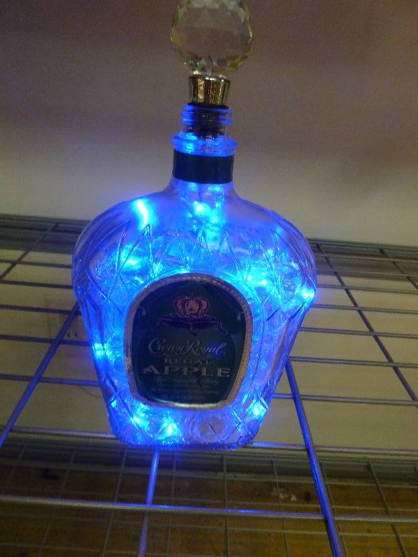 Crown Royal Lightd Bottle