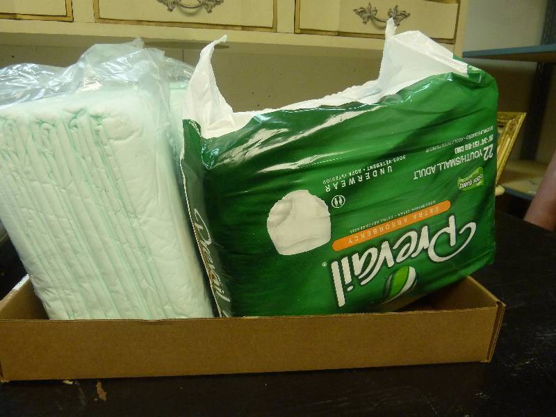 Large Lot of Adult Diapers