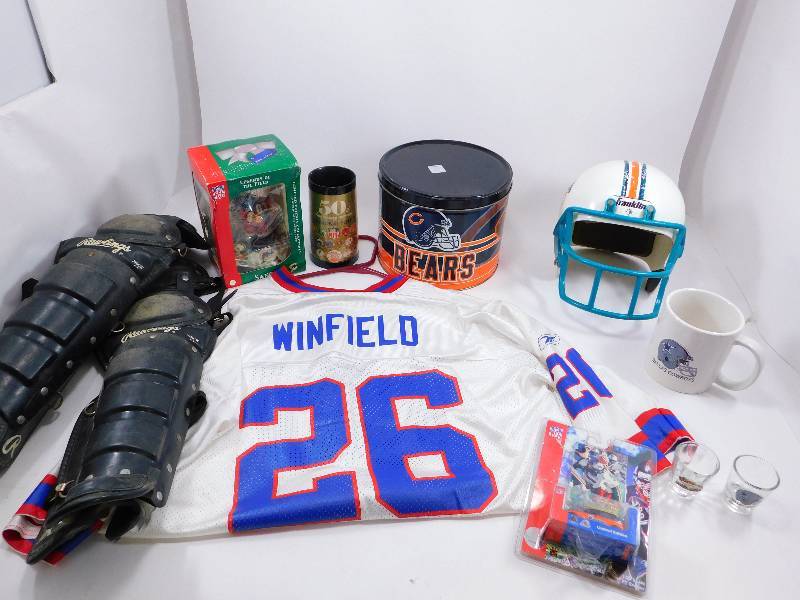 lot 68 image: Sports Memorabilia Lot