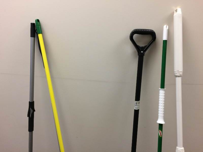 lot 85 image: Assorted Cleaning Brushes Sweepers Shovel Etc