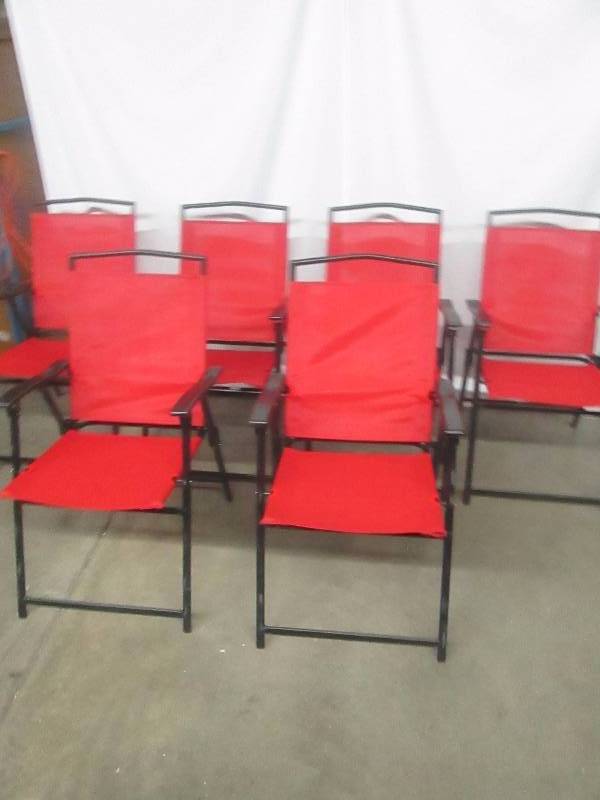 lot 11 image: Alcove Como Patio Chairs - 6-pk.