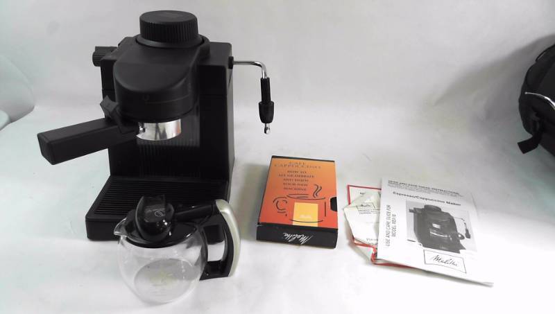 lot 246 image: Melitta 4 Cup Express Cappuccino Maker