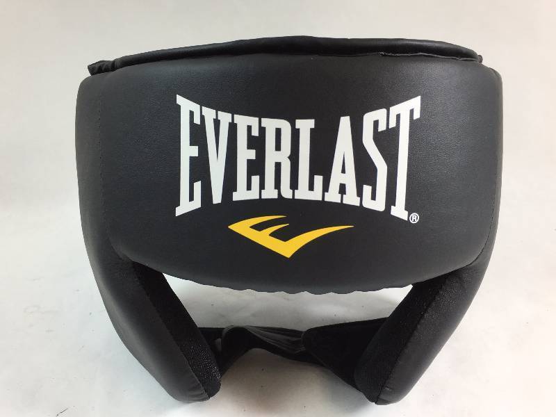 lot 199 image: Everlast Everfresh Black Sparring Headgear Level II