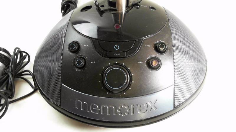 lot 360 image: Memorex Sing Stand Karaoke With Microphone MKS-SS1