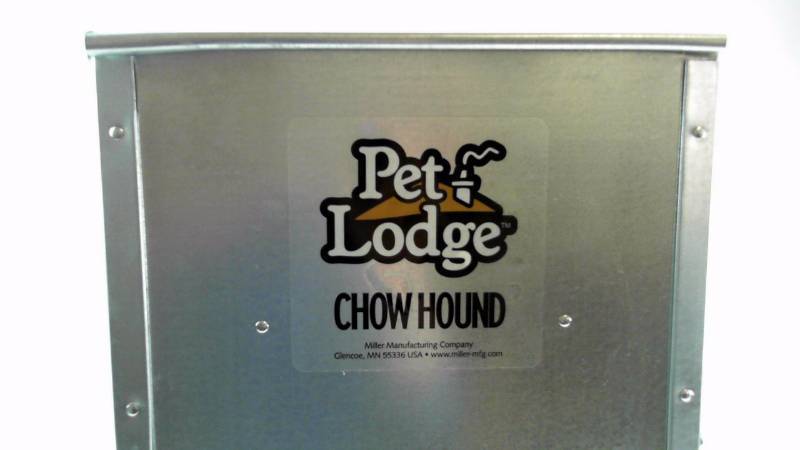 lot 363 image: Pet Lodge Chow Hound Pet Food Storage
