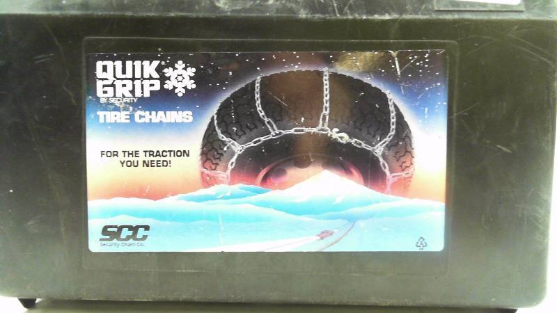 lot 87 image: Quick Grip Tire Chains set of 2