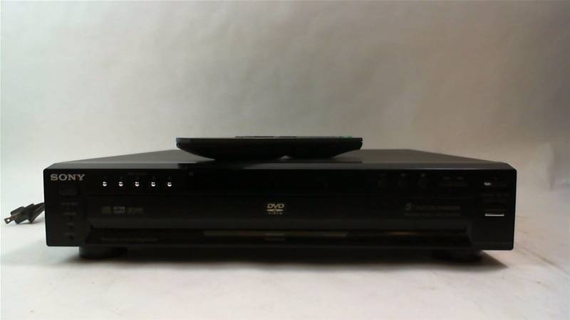 lot 410 image: SONY DVP-NC885P DVD player with remote