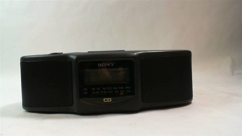 lot 411 image: SONY ICFCD800 DVD player audio stereo radio