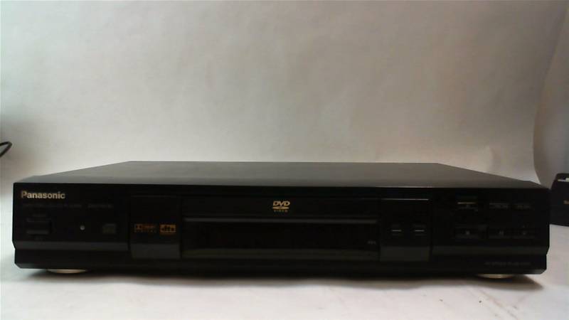 lot 434 image: Panasonic model DVD-RV30 DVD player with power cable no remote