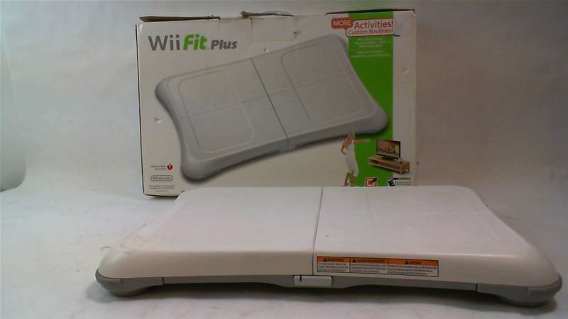 lot 458 image: Wii Fit plus activity board in original box excellent condition