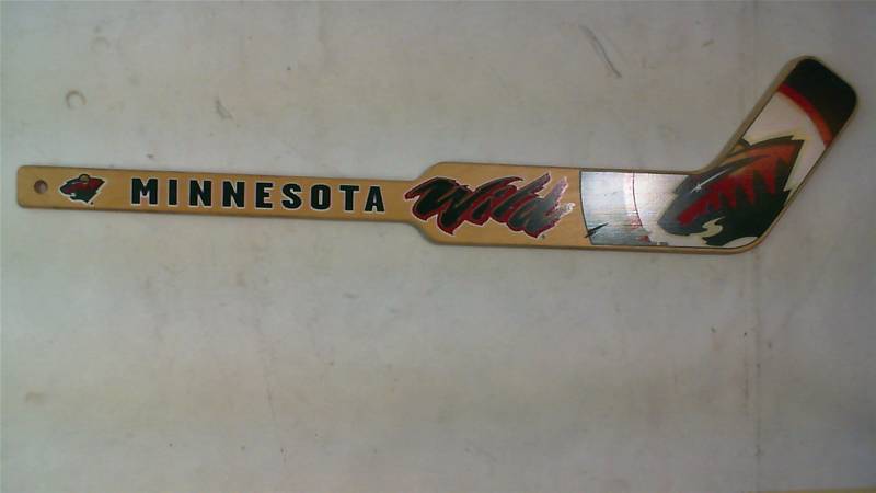 lot 470 image: Minnesota Wild Miniature Hockey Stick